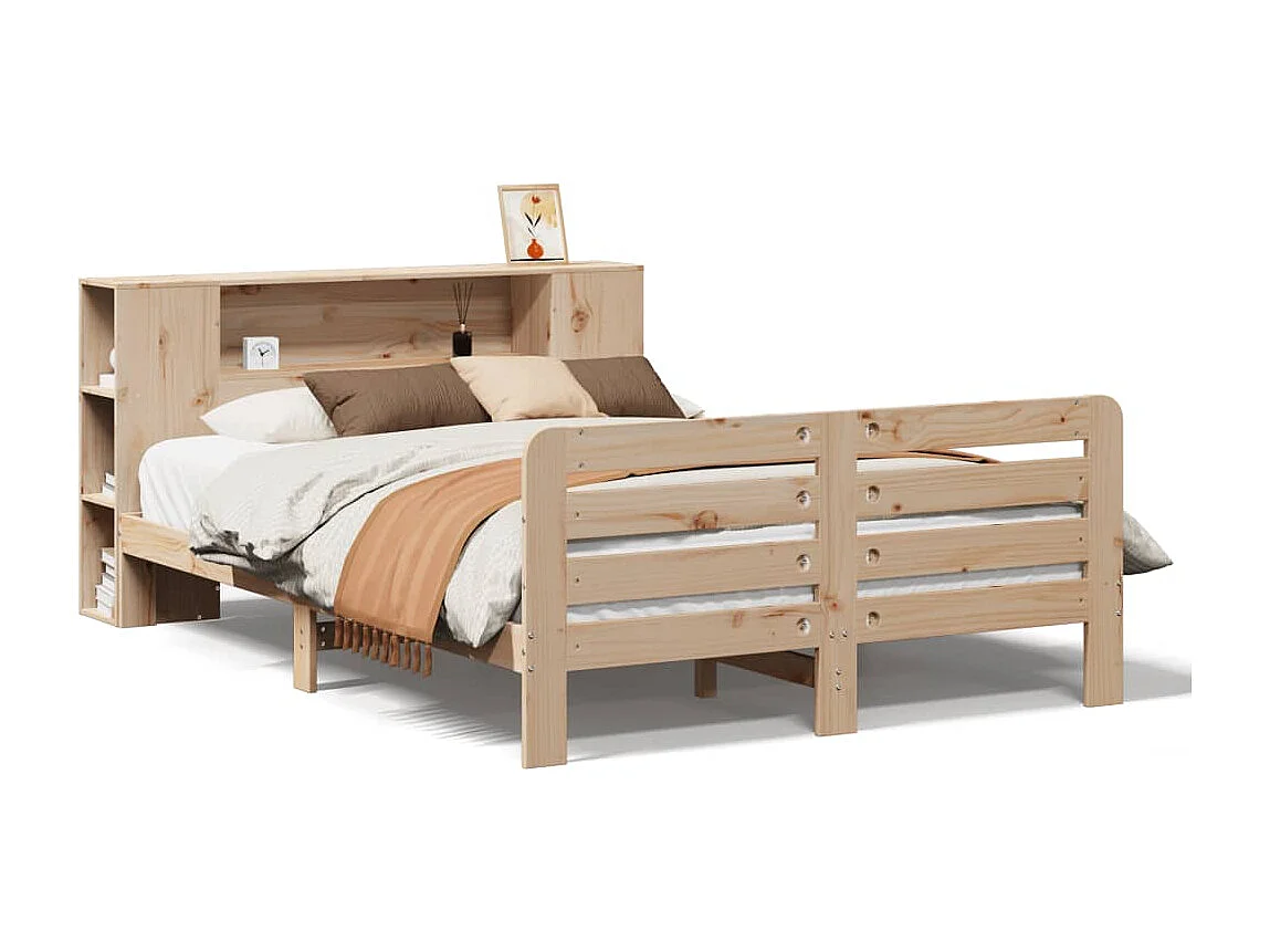 Bedframe zonder matras 120x200 cm massief grenenhout