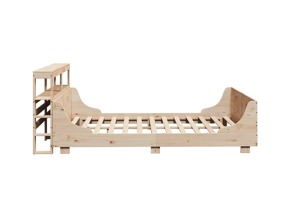 Bettgestell ohne Matratze 120x200 cm Kiefer Massivholz