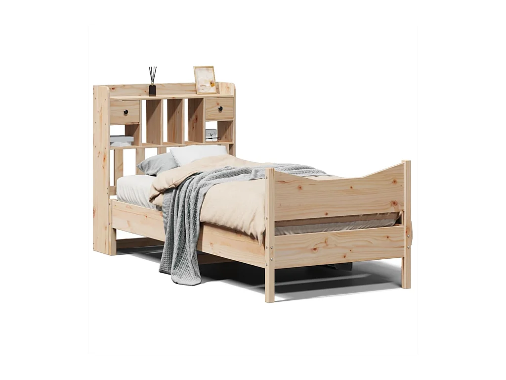 Bedframe zonder matras 90x200 cm massief grenenhout