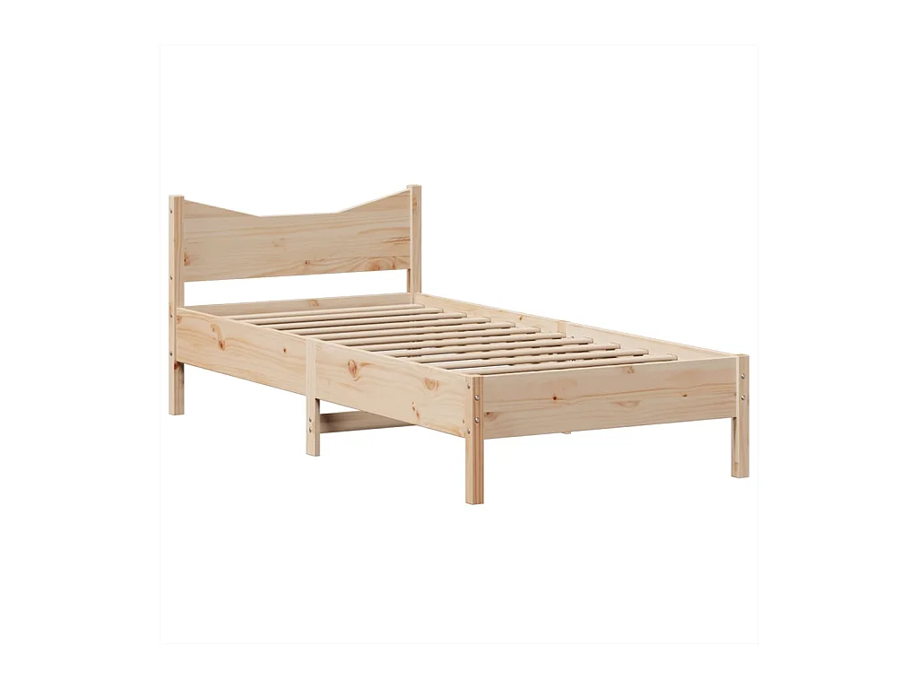 Bedframe zonder matras 90x200 cm massief grenenhout