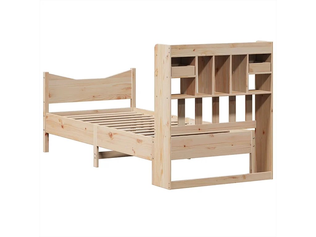 Bedframe zonder matras 90x200 cm massief grenenhout