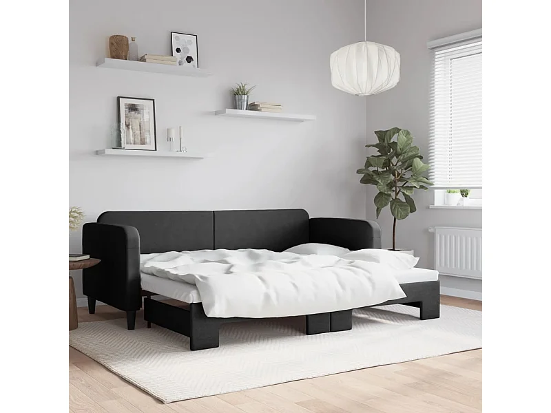 Dagbed met onderschuifbed zonder matras 80x200 cm