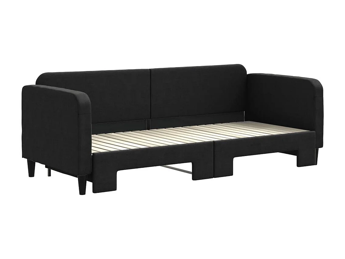 Tagesbett mit Ausziehbett ohne Matratze 80x200 cm