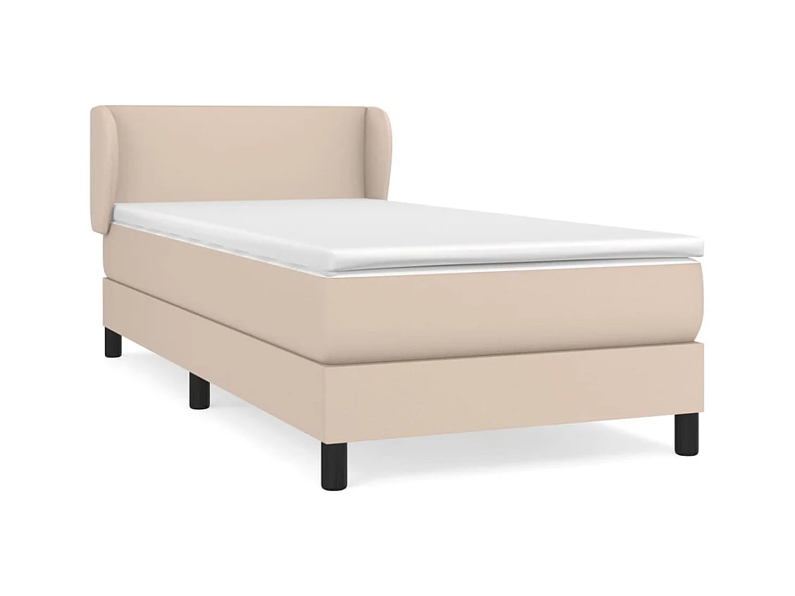 Lattenrost mit Cappuccino-Matratze 100x200 cm