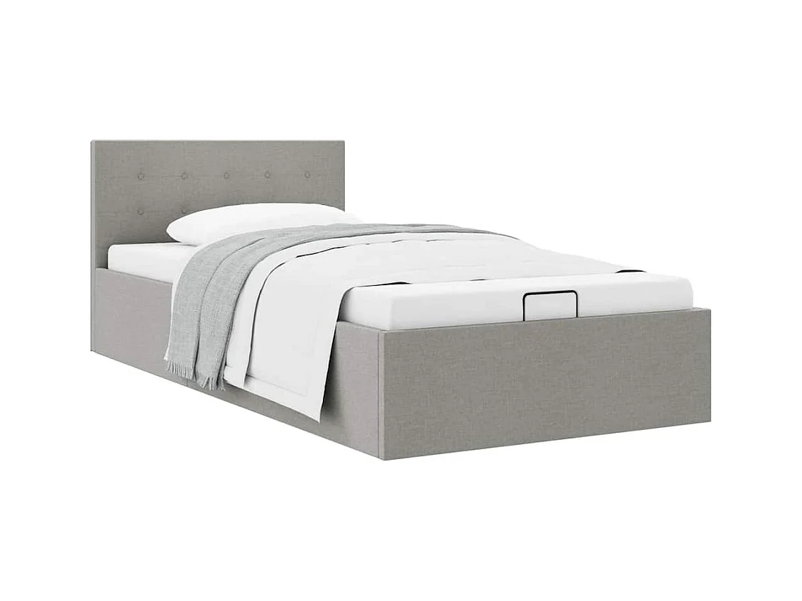 Hydraulisch opbergbedframe zonder matras 90x200 cm