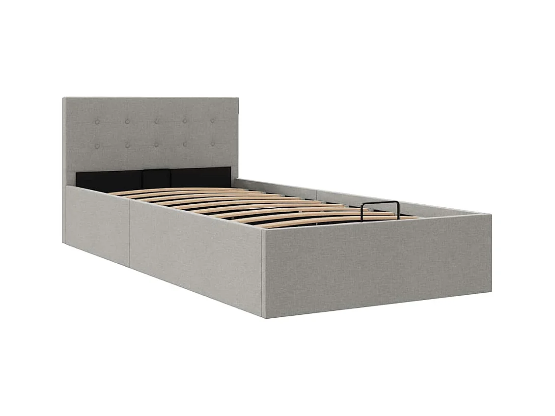 Hydraulisch opbergbedframe zonder matras 90x200 cm