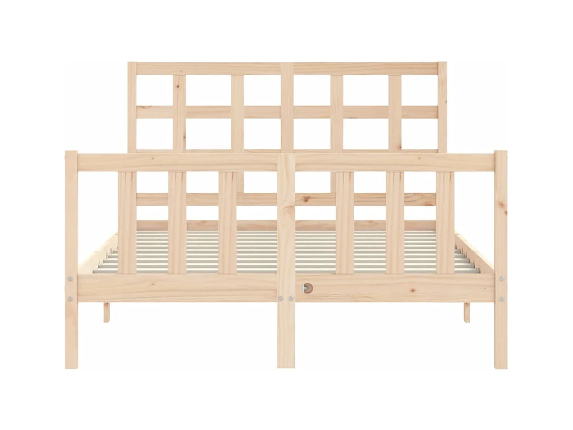 Bedframe zonder matras 120x200 cm massief grenenhout