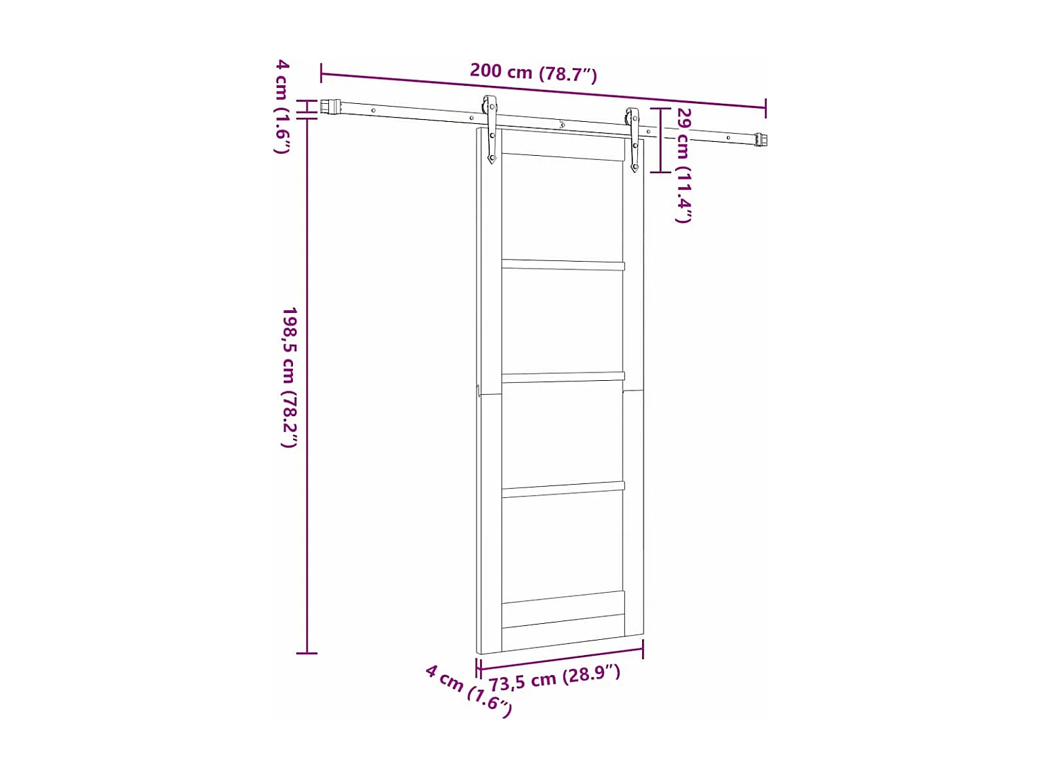 Lit avec matelas marron foncé 90x200 cm tissu
