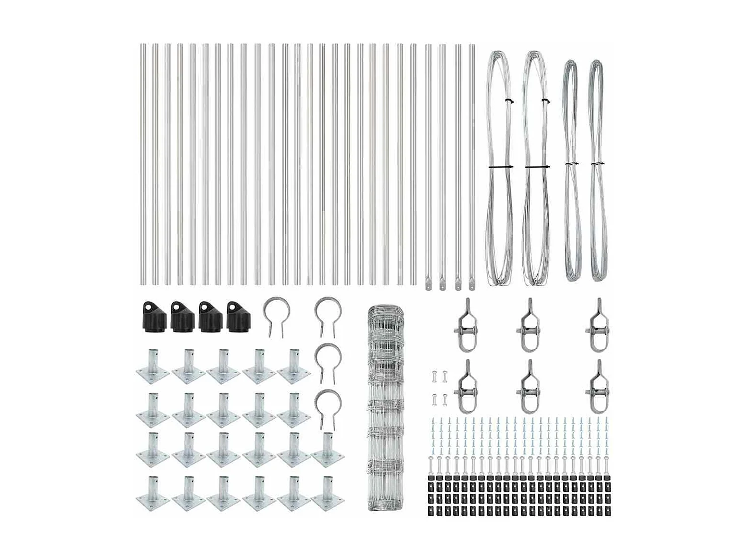 Bedframe zonder matras zwart massief hout 200x200 cm