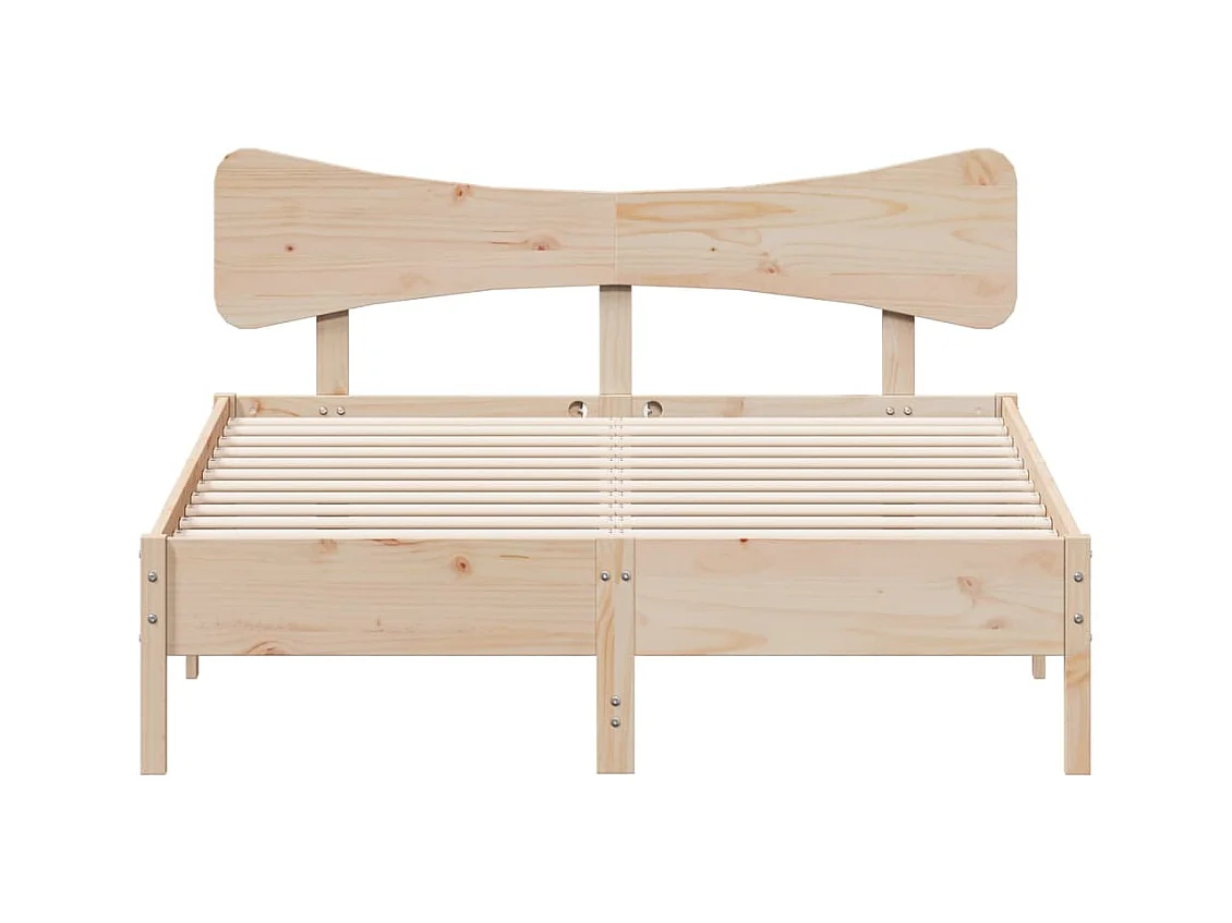 Bedframe zonder matras 120x200 cm massief grenenhout