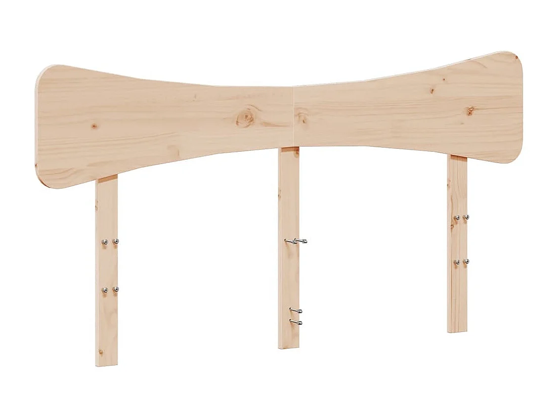 Cadre de lit sans matelas 120x200 cm bois de pin massif