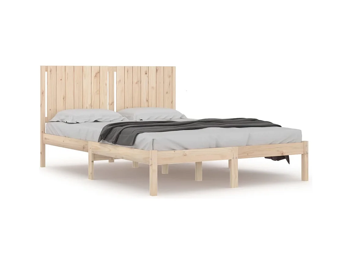 Bedframe zonder matras 160x200 cm massief grenenhout