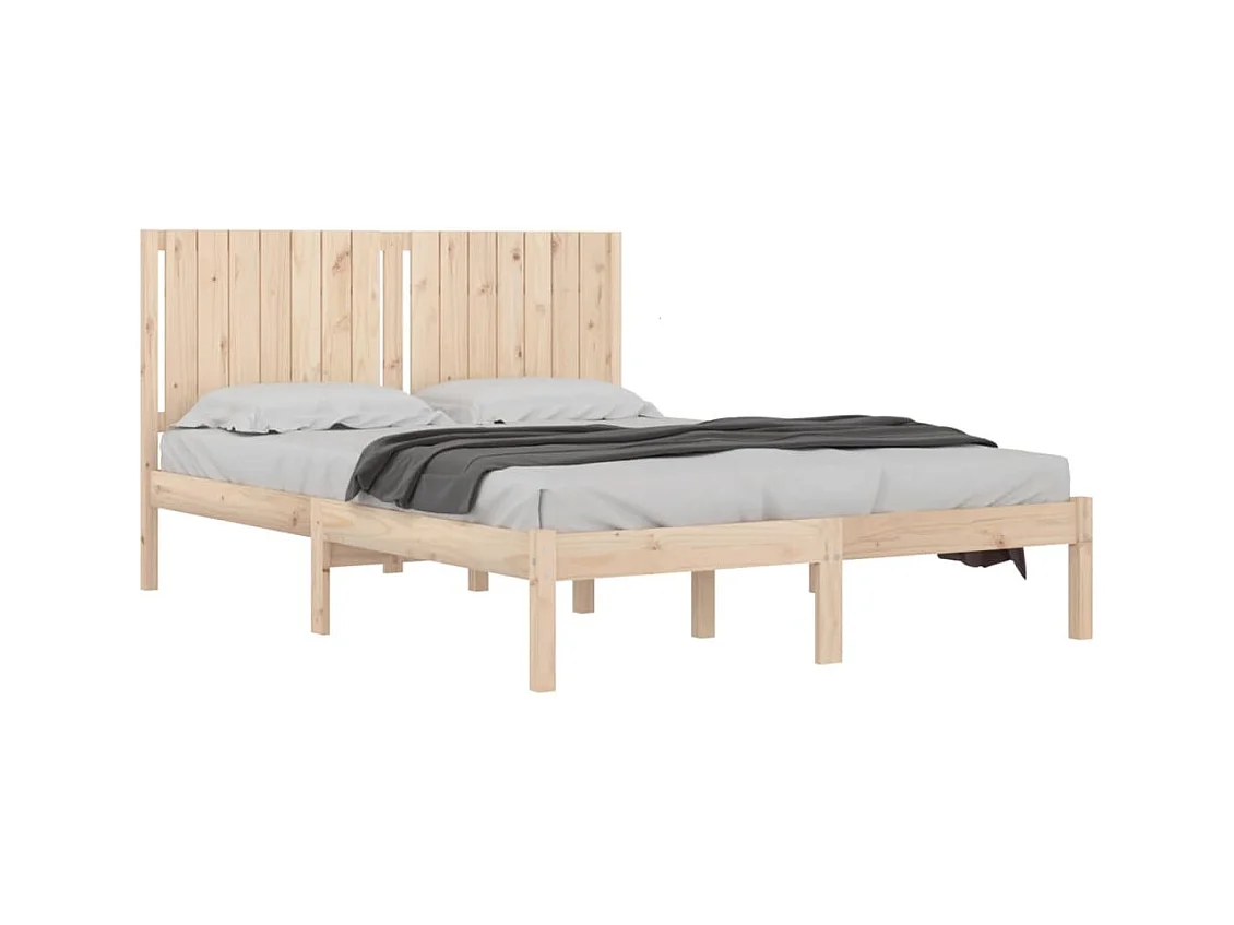 Bedframe zonder matras 160x200 cm massief grenenhout