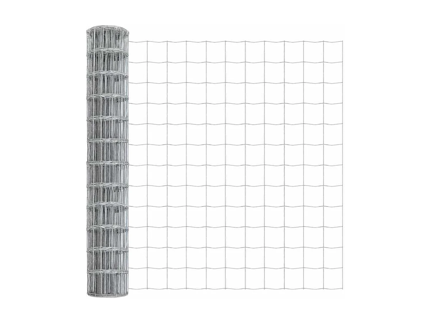 Struttura letto senza materasso tessuto grigio chiaro 140x200 cm