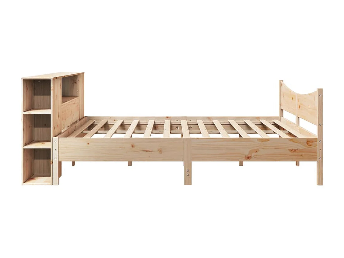 Cadre de lit sans matelas 180x200 cm bois massif de pin
