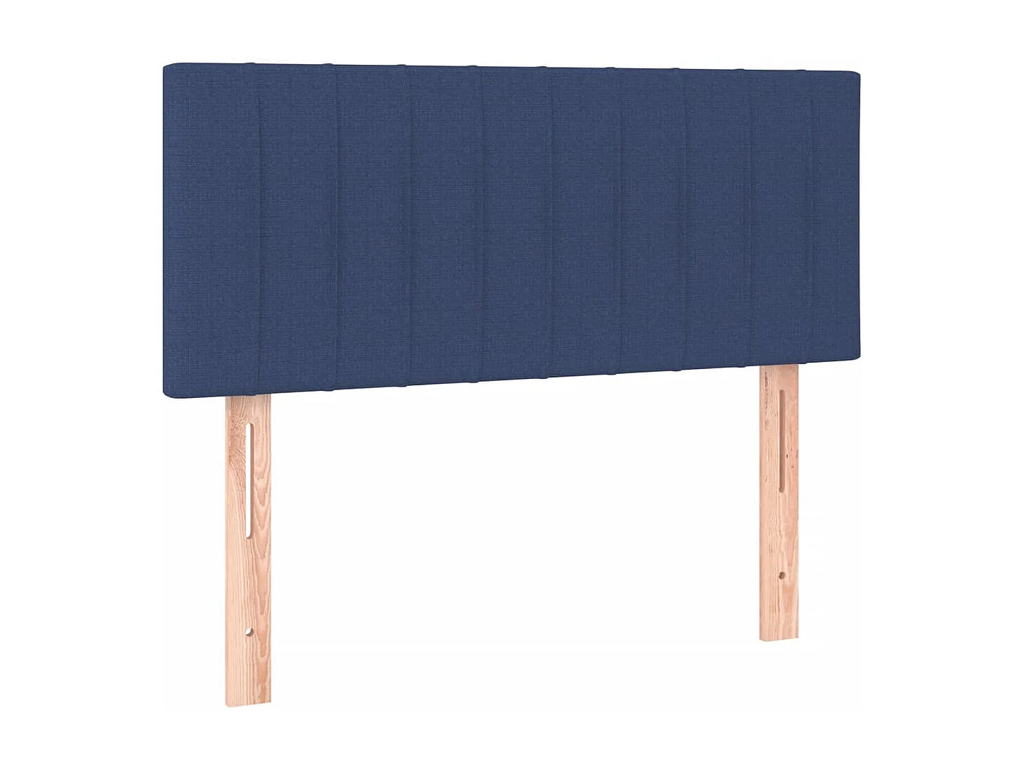 Somier de láminas con colchón Azul 100x200 cm Tela