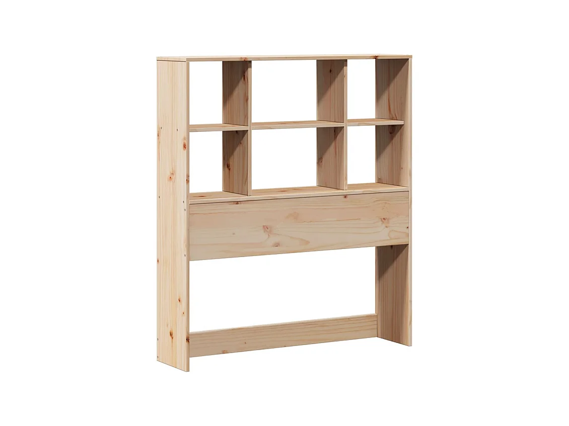 Cadre de lit sans matelas 90x200 cm bois de pin massif