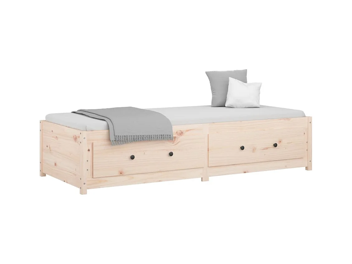 Dagbed zonder matras 90x190 cm massief grenenhout