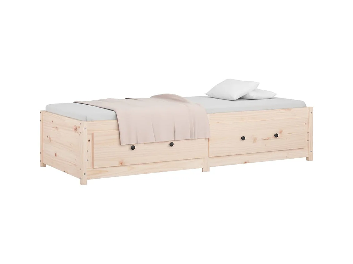 Dagbed zonder matras 90x190 cm massief grenenhout