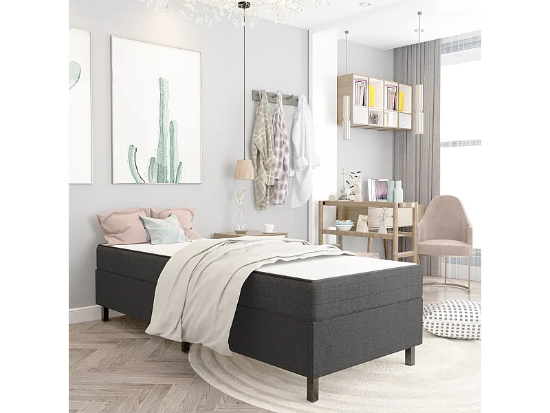 Rete a doghe in tessuto grigio scuro 100x200 cm