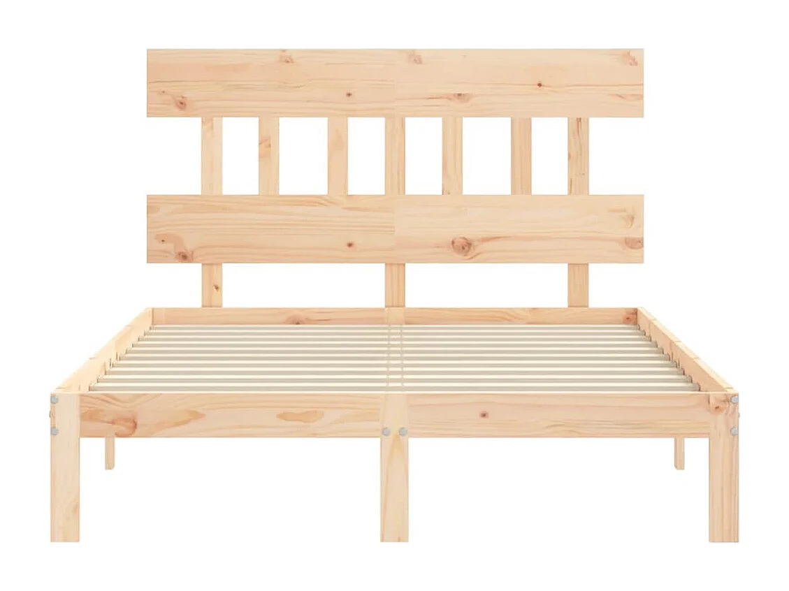 Bedframe zonder matras 140x200 cm massief grenenhout