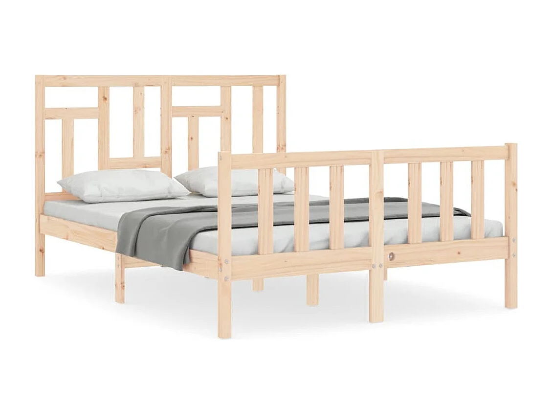 Bedframe zonder matras 120x200 cm massief grenenhout