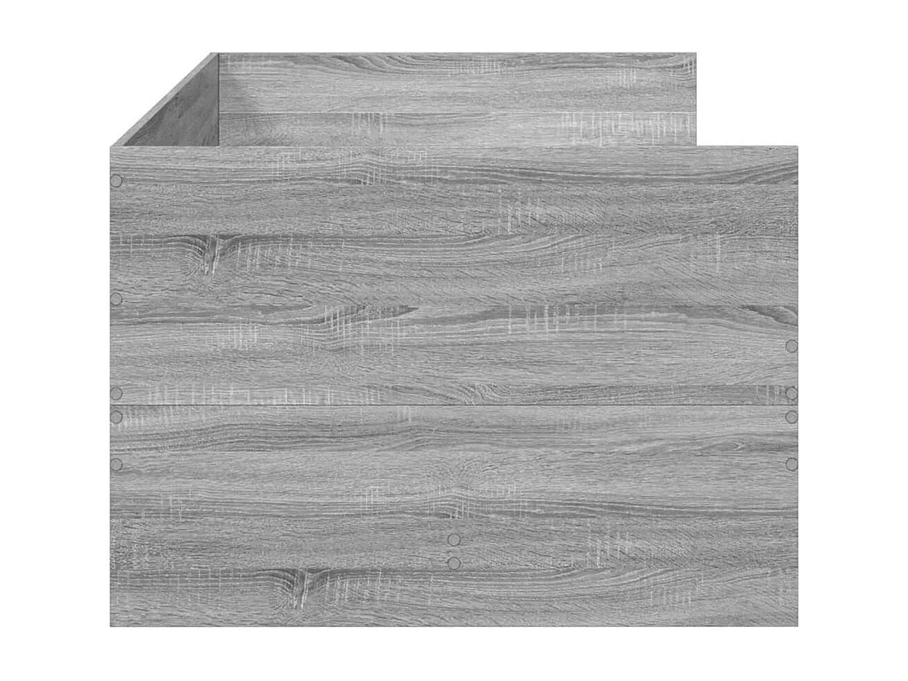 Lit de jour avec tiroirs sans matelas sonoma gris 75x190 cm