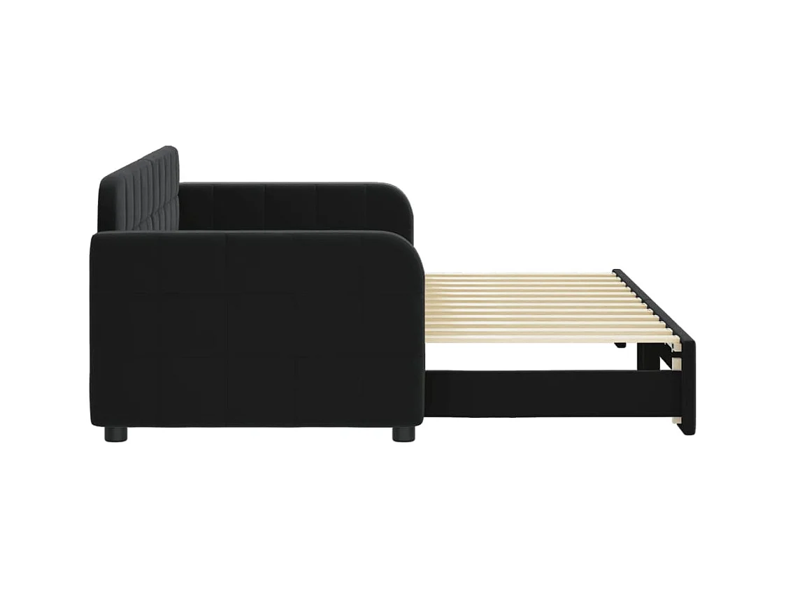 Dagbed met onderschuifbed zonder matras 80x200 cm