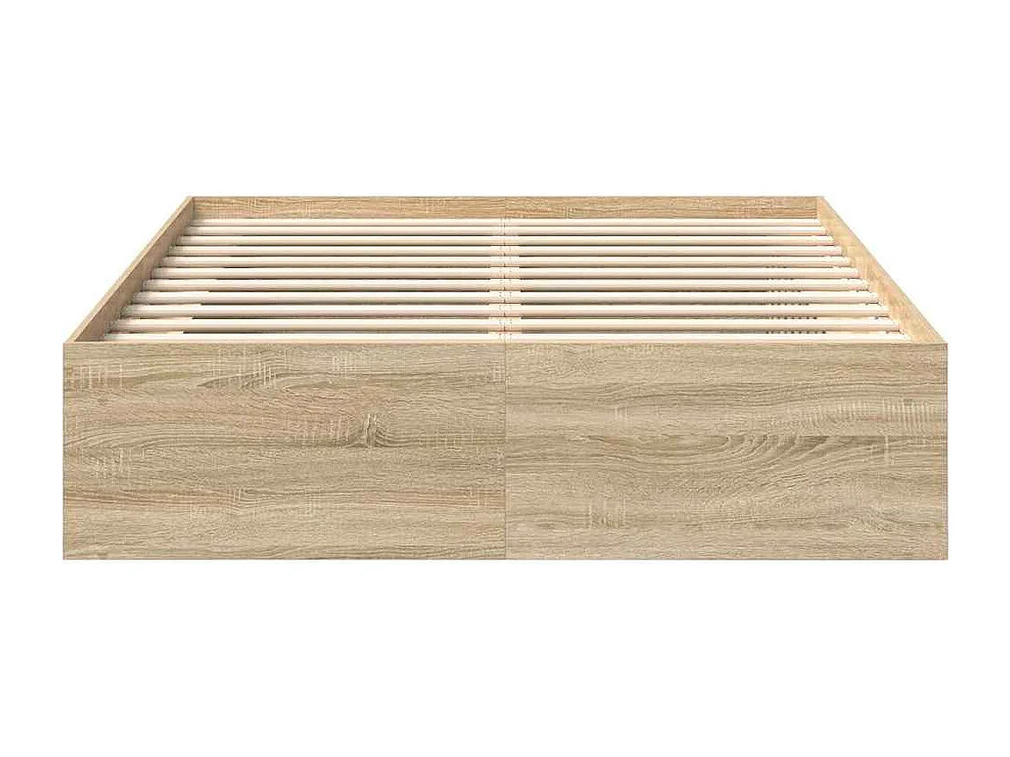 Bettgestell ohne Matratze Sonoma Eiche 140x200 cm