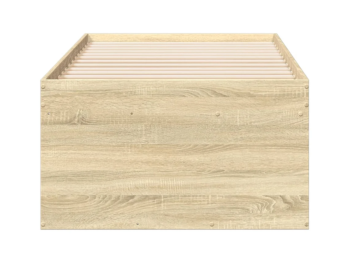 Dagbed met lades zonder matras sonoma eiken 100x200 cm