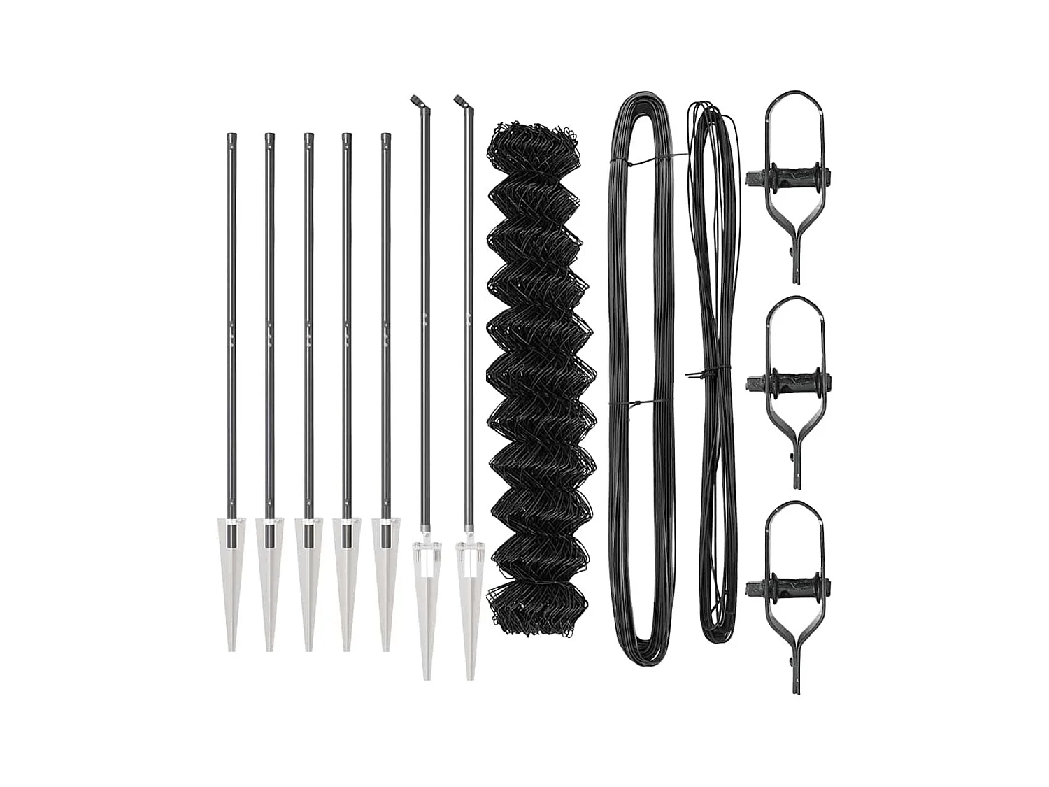 Bedframe met LED zonder matras wit kunstleer 90x200 cm