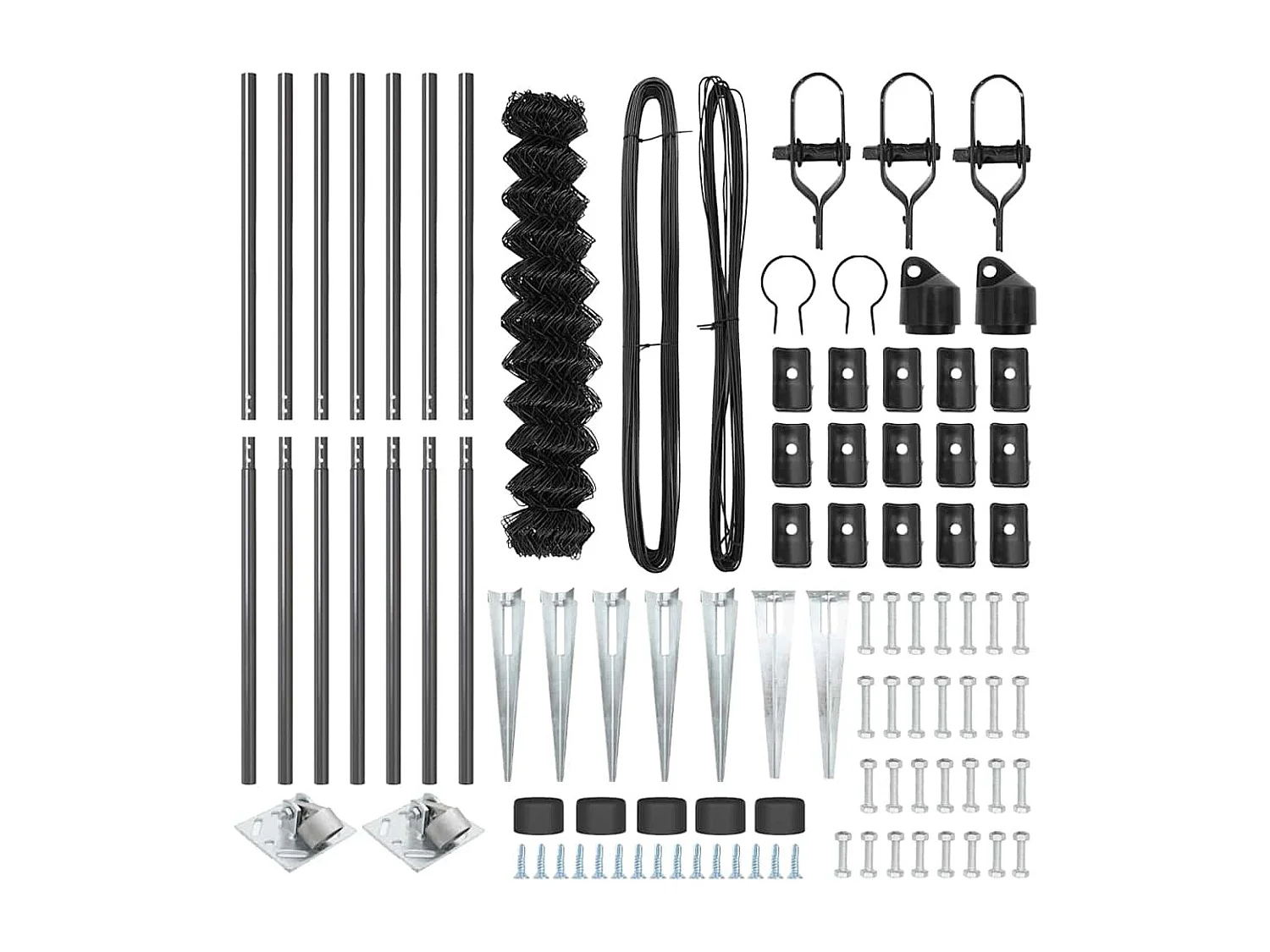 Bedframe met LED zonder matras wit kunstleer 90x200 cm