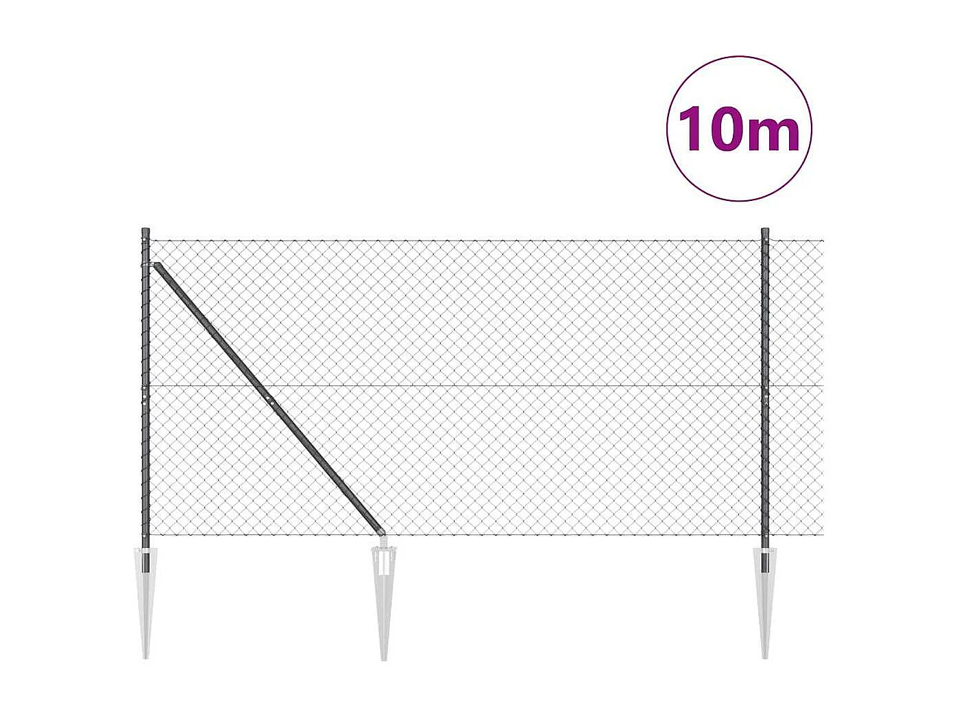 Cadre de lit avec LED sans matelas blanc similicuir 90x200 cm