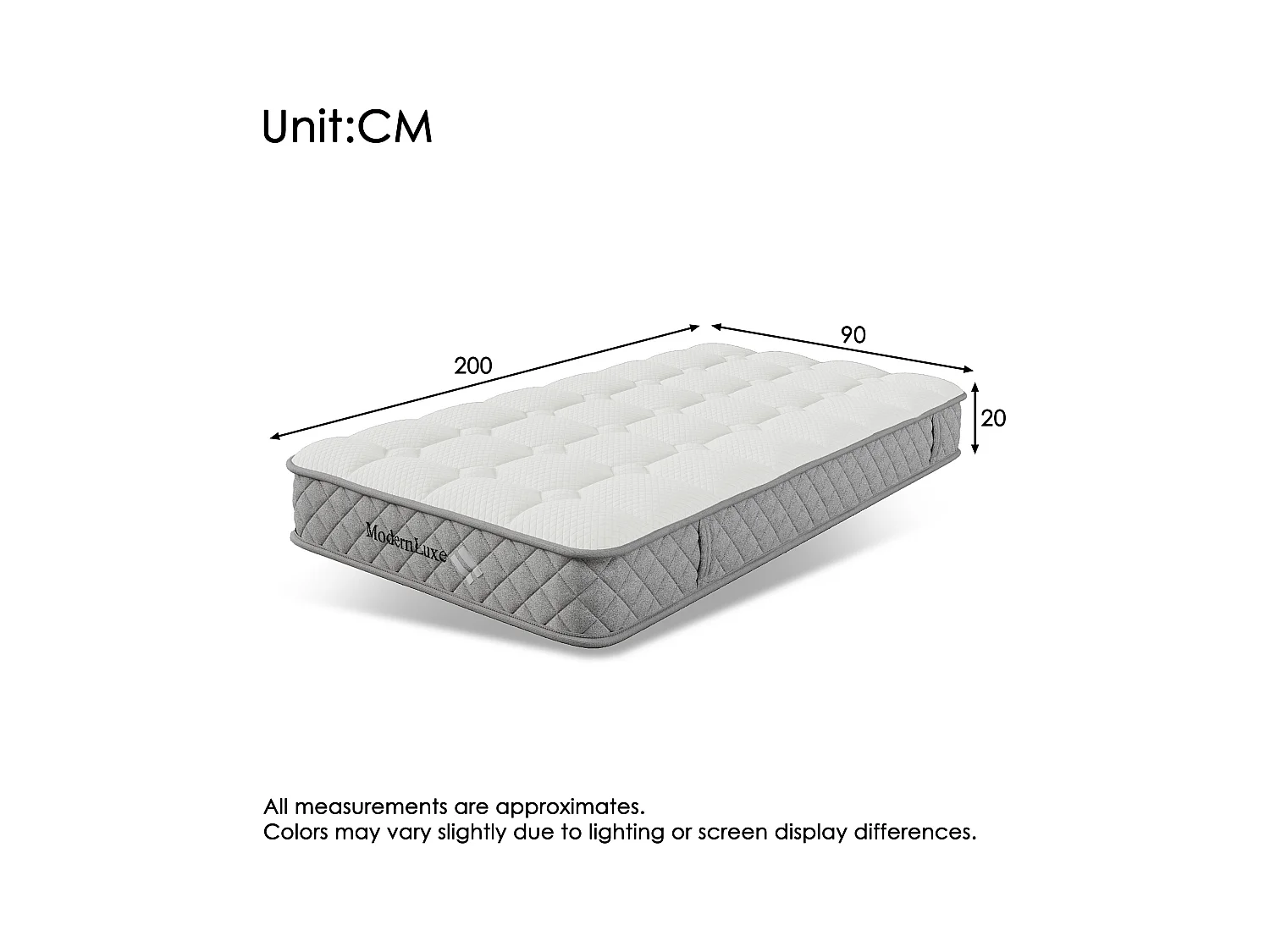 Bed 90x200 cm, frame met lattenbodem en hoofdbord, tweepersoonsbed in donkergroen fluweel, modern design (209x96x111 cm)