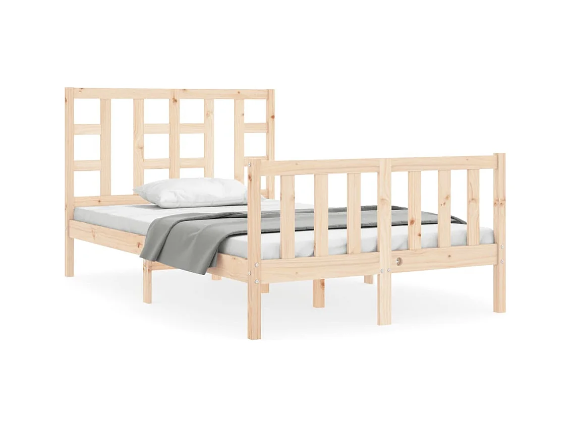 Bedframe zonder matras 120x200 cm massief grenenhout