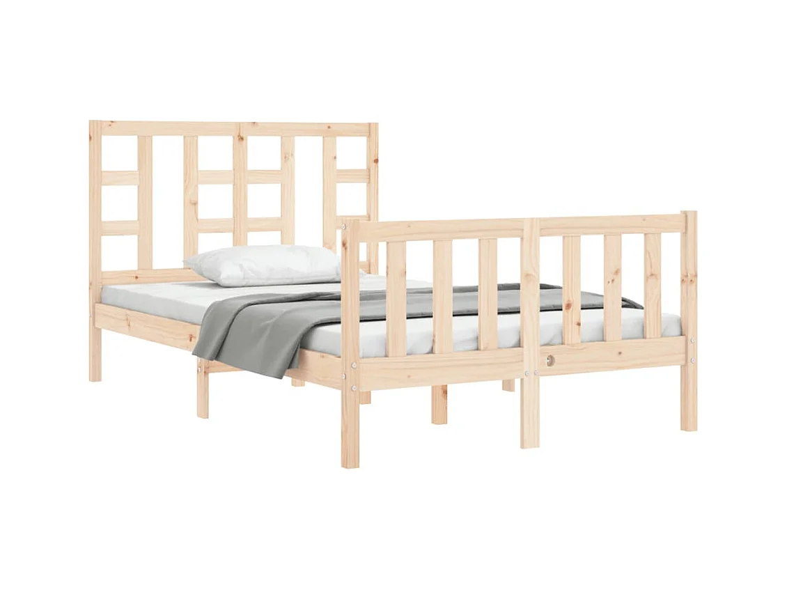Bedframe zonder matras 120x200 cm massief grenenhout