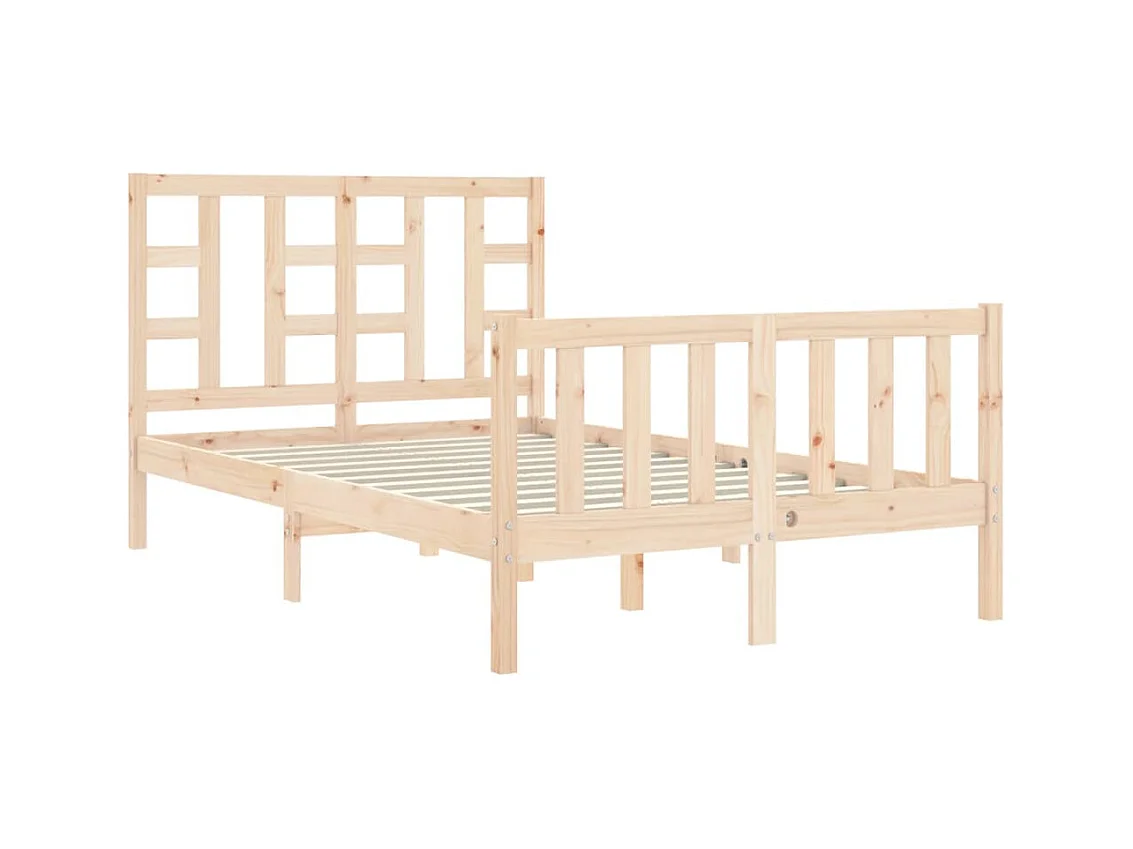 Bedframe zonder matras 120x200 cm massief grenenhout