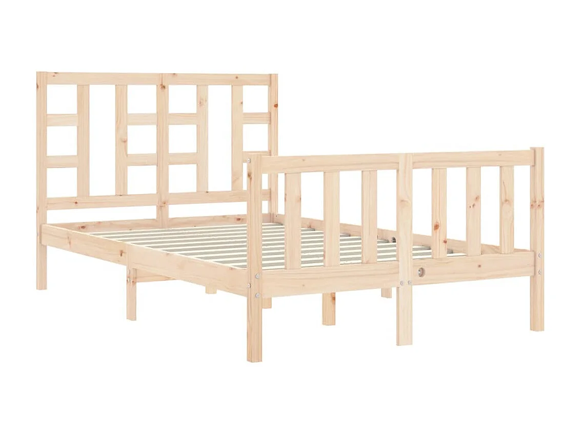 Bettgestell ohne Matratze 120x200 cm Kiefer Massivholz