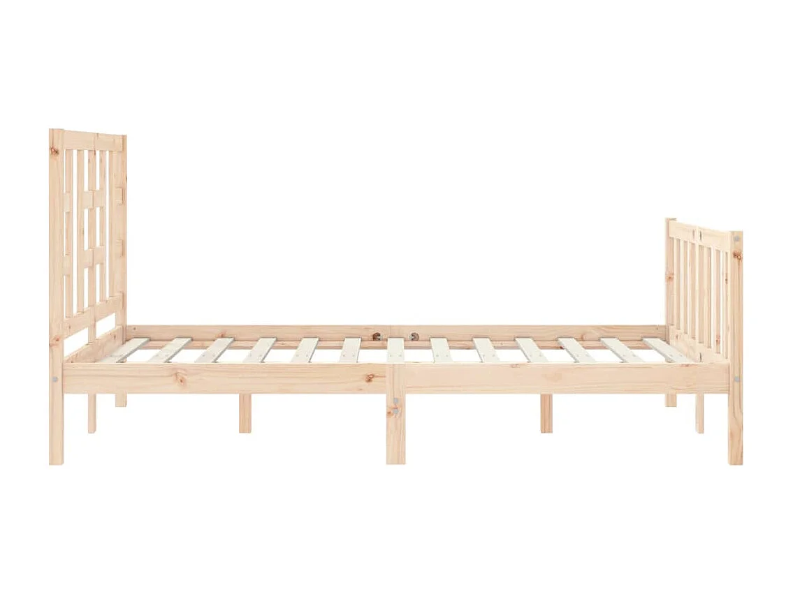 Bettgestell ohne Matratze 120x200 cm Kiefer Massivholz