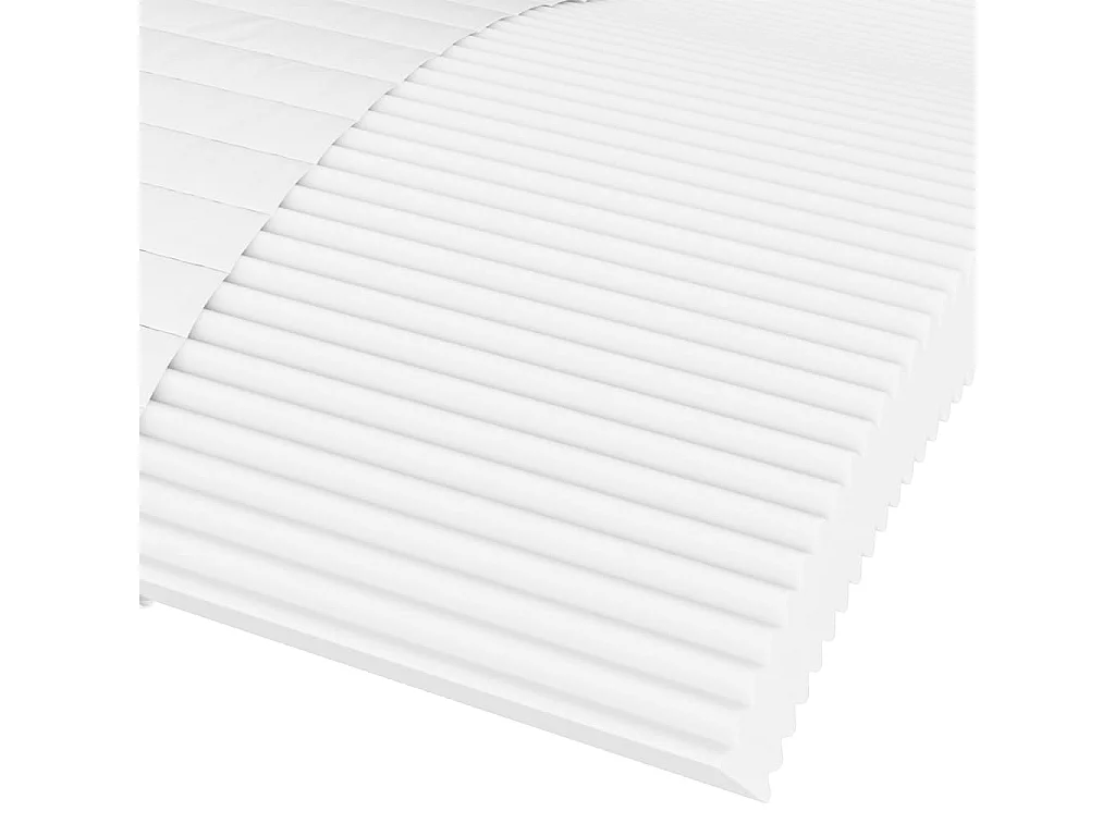 Dagbed met crèmekleurige matras 80x200 cm stof