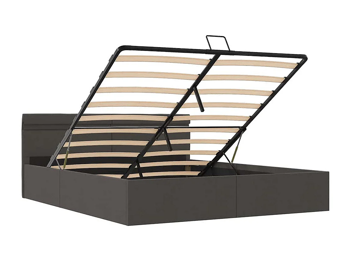 Hydraulisch opbergbedframe zonder matras 160x200 cm