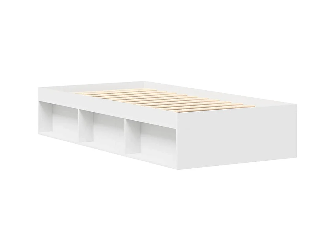 Bedframe zonder witte matras 90x190 cm