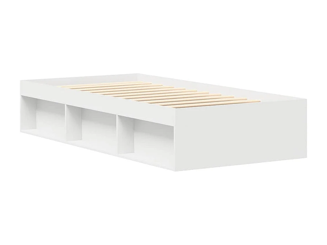 Bedframe zonder witte matras 90x190 cm