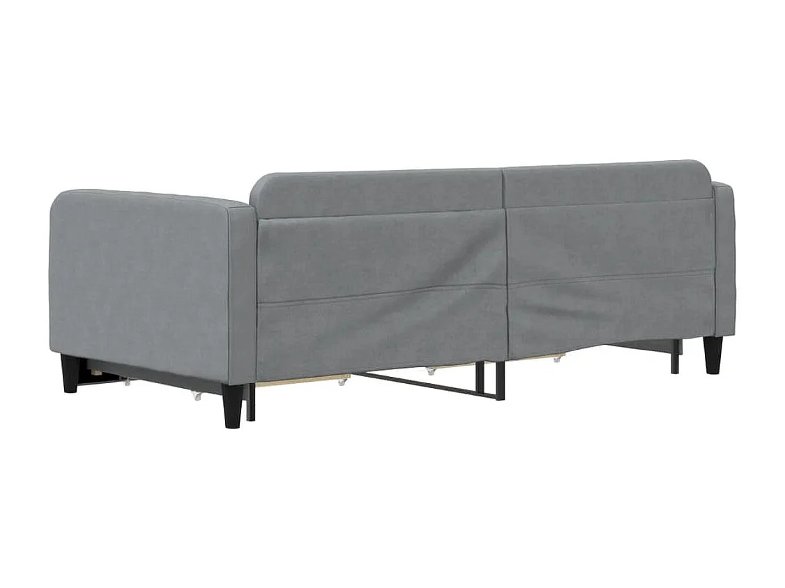 Tagesbett mit Ausziehbett und Schubladen ohne Matratze 100x200 cm