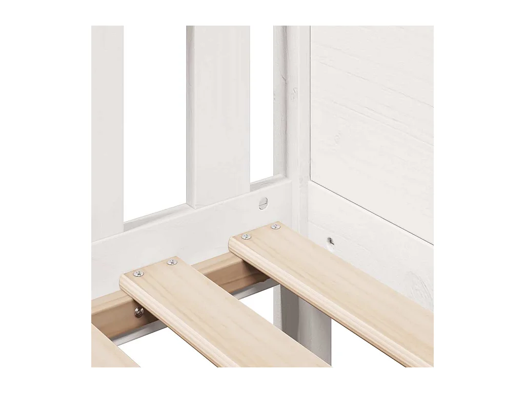 Kinderbedframe met lades zonder matras 80x200 cm hout