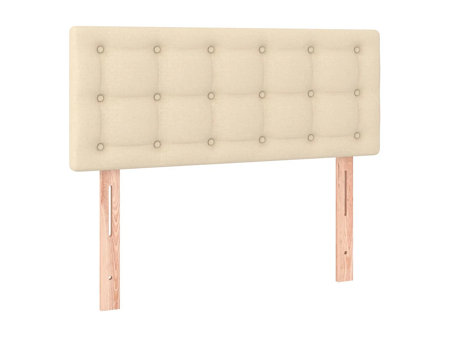 Somier y colchón de láminas Crema 90x190 cm Tejido