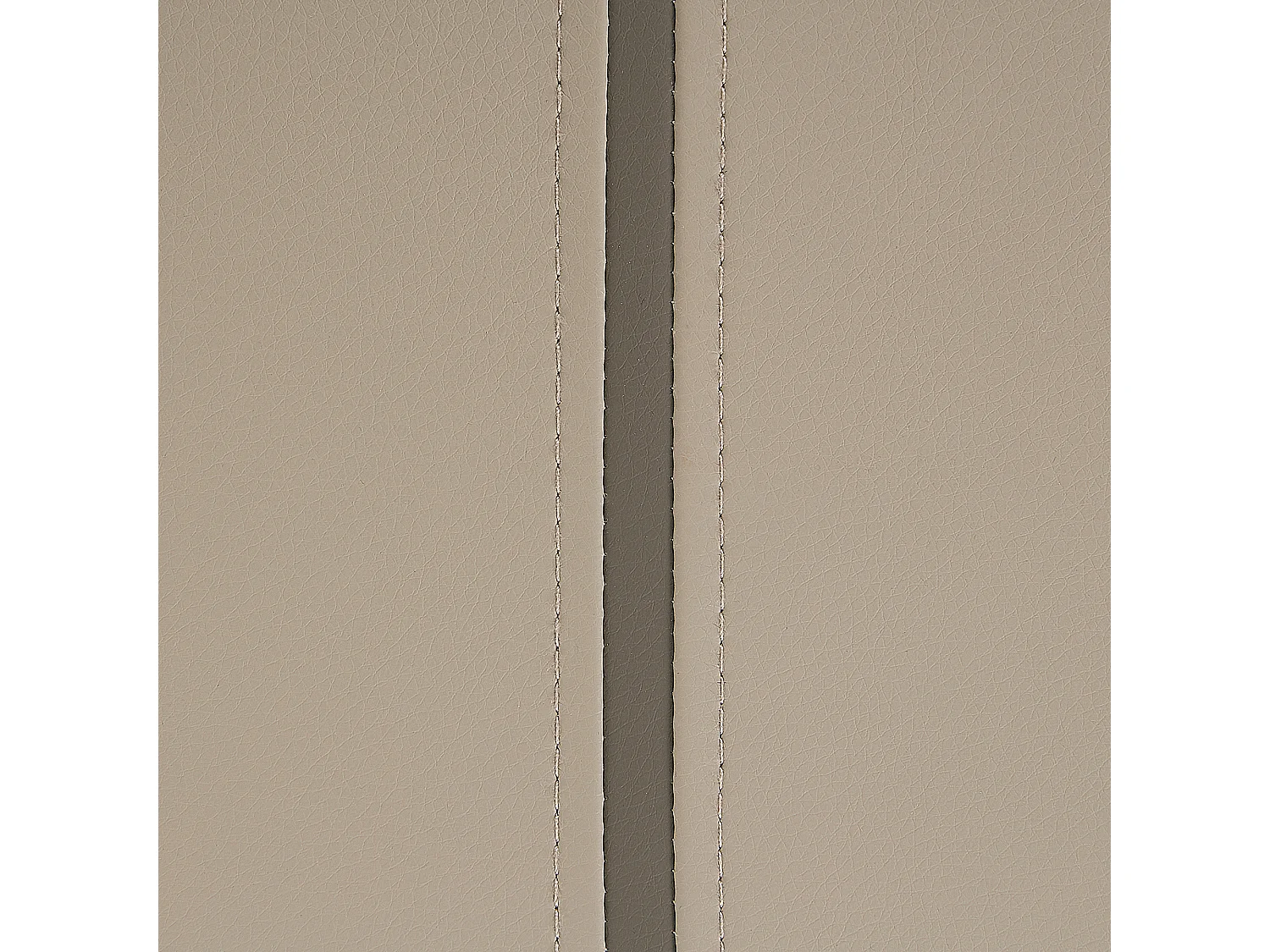 Lit avec sommier Cuir PU BETIN 180 x 200 cm Beige sable