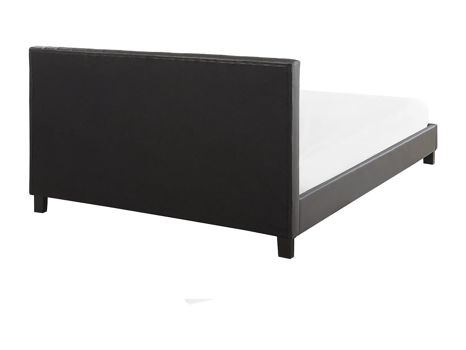 Bed Kunstleer POITIERS 180 x 200 cm Grijs