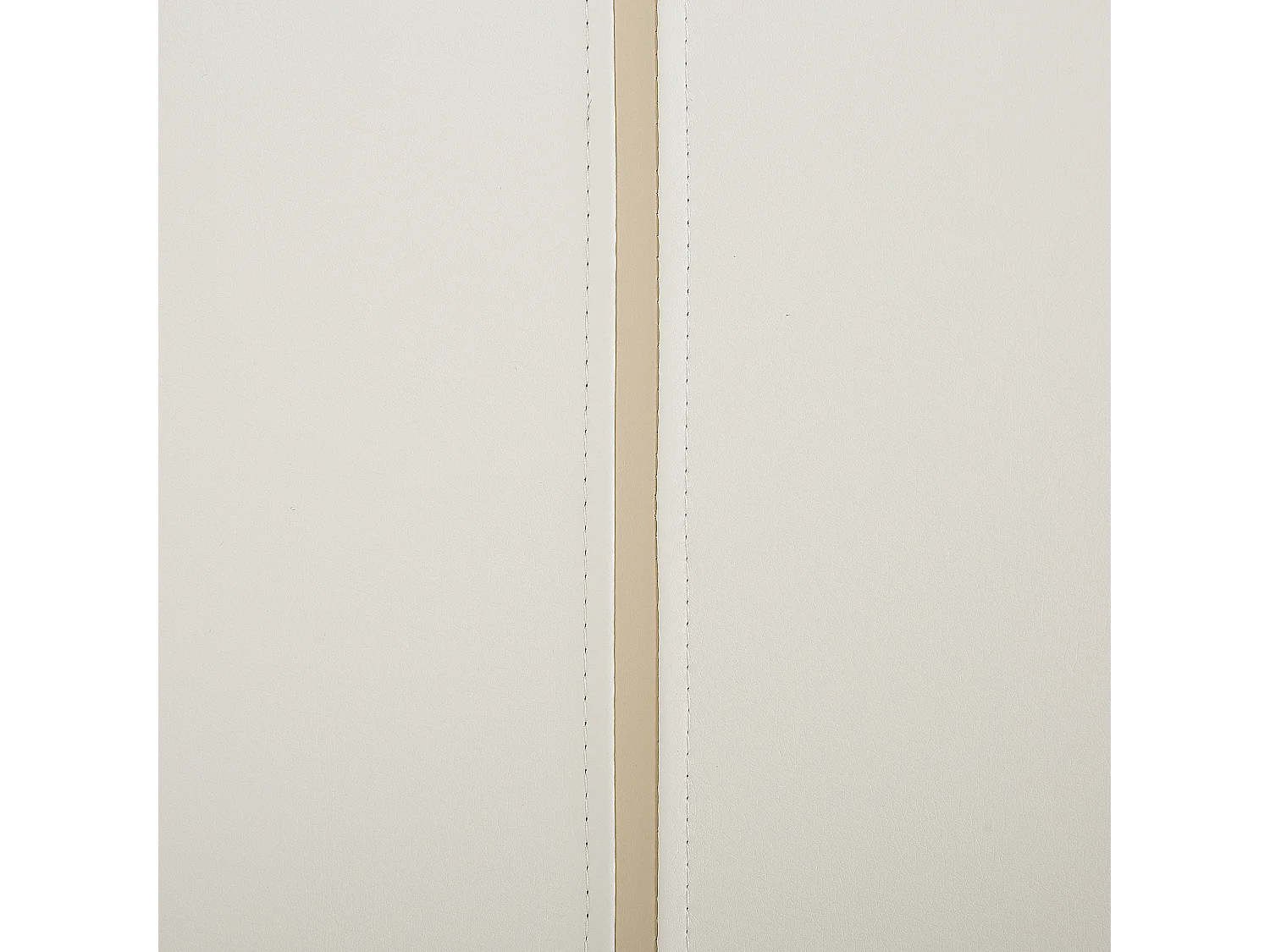 Letto Pelle sintetica BETIN 160 x 200 cm Crema