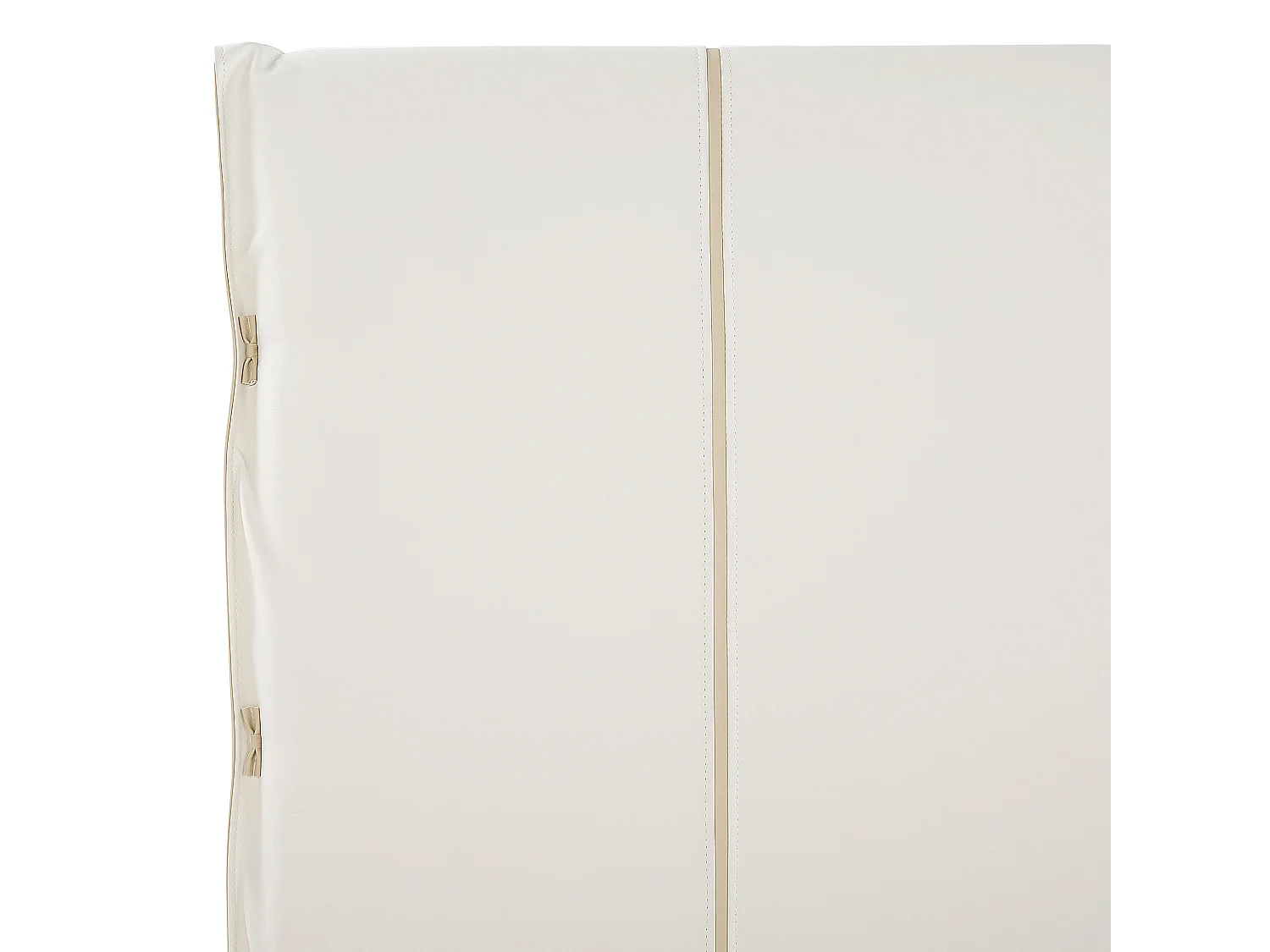 Letto Pelle sintetica BETIN 180 x 200 cm Crema